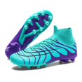 thumbnail image 3 of Zapatos de fútbol profesionales para hombre, botas de entrenamiento de tobillo, transpirables, de alta calidad, TF/FG, para exteriores, Unisex, 3 of 5