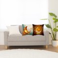 thumbnail image 5 of YAOMOBB Housse de Coussin Décorative Motif Exquis Lavable Texture Fine Imprimé Lune Étoile, 5 of 5