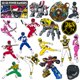 thumbnail image 3 of Paquete variado de pegatinas GRAPHICS & MORE Mighty Morphin' Power Rangers de vinilo de 50 quilates, tamaño grande de lujo, para portátil, botella de agua, álbum de recortes, tableta, monopatín, 3 of 6