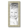 thumbnail image 2 of ArtToFrames 8" x 20" Silver Panel Picture Frame, 8x20 inch Multi Wood Poster Frame (WOM-5094), 2 of 7