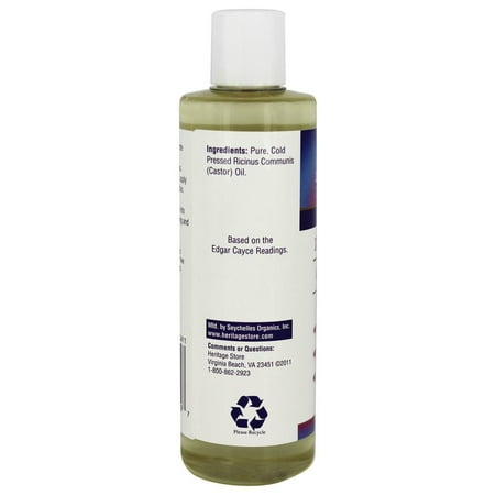 Heritage The Palma Christi Castor Oil, 8 Oz