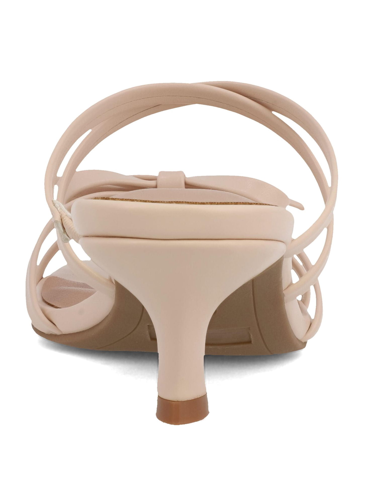 Mia Too Women's Strappy Kitten Heel Sandal