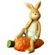 thumbnail image 1 of de , artesanía creativa hecha a mano, escultura de , estatua para estantería, , centro de , decoración Femenino Sunnimix Estatuilla de conejito, 1 of 7