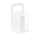 thumbnail image 2 of Injueey Cesta de lavandería plegable Cesta de almacenamiento de ropa montada en la pared Cesto de ropa de portátil Cesta de de PP Juegos de accesorios de baño blanco Injueey HA001440-02, 2 of 6
