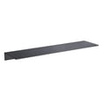 thumbnail image 1 of POINTERTECK Wall Mount Bathroom Floating Shelf Punch Free Adhesive Heavy Duty Aluminum Alloy Multi-functional Storage Rack Holder Organizer Home Supplies Black 30cm, 1 of 13