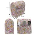 thumbnail image 5 of Paisley Lounger Chair Bag, Traditional Inspired Elements Colorful Composition Floral Print, High Capacity Storage with Handle Container, Lounger Size, Lilac Multicolor, by Ambesonne, 5 of 5