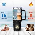 thumbnail image 3 of Constellation Tumbler with Lid and Straw, Sagittarius Tumbler, Goth Tumbler, Constellation Cup/Mug, Zodiac Gifts for Men Women, Constellation Gifts, 40oz Skinny Tumblers with Lids and Straws, 3 of 5