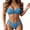 BU2, variant on Womens Sleek High Wirmed For Split Swimwear With Bandeau Bustier Design High Washion Fit For Beach And Pool Swimsuits for Girls, Size M