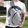 thumbnail image 4 of Mochila bandolera para hombre, bandolera, bandolera, mochila de viaje con, 4 of 8