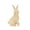 #B- Rattan Bunny, variant on Easter Decorations 6.1" Bunny Figurines Rattan Bunny Easter Bunny Decor Rattan Effect Bunny Easter Decor,Table Rabbit Easter Decorations,Spring Bunnies Decoration Statue Figurine for Home Farmhouse