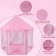 thumbnail image 2 of SAYFUT Star 55"x 53" Princess Castle Play Tent for Girls Playhouse, Kids Game House for Indoor Outdoor Game, 2 of 5