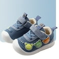 thumbnail image 2 of Gubotare Baby Shoes for Boys Unsex Baby Shoes Boys Girls Sneakers Non-Slip Soft Rubber Sole Toddler Crib First Walker Lightweight Shoes,Sky Blue 12-18 Months, 2 of 8