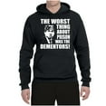 thumbnail image 2 of Wild Bobby, Office Prison Mike Dementors Michael Scott, Pop Culture, Unisex Graphic Hoodie Sweatshirt, Black, Small, 2 of 4