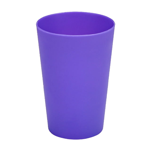 YWIYIUD 1 Pce Gobelets Colorés Réutilisables et Légers Empilables pour la Maison, l'Extérieur, le Restaurant, le Café, le Lait, le Jus, le Thé, le Camping et la Randonnée pour Adultes et Ados
