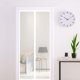thumbnail image 1 of blanc Moustiquaire Porte Magntique 100x220cm Maille Trs Dense Moustiquaire Porte Aimante Rideau Anti Mouches Anti Insectes Avec Ruban Adhsif, Bton, 1 of 5