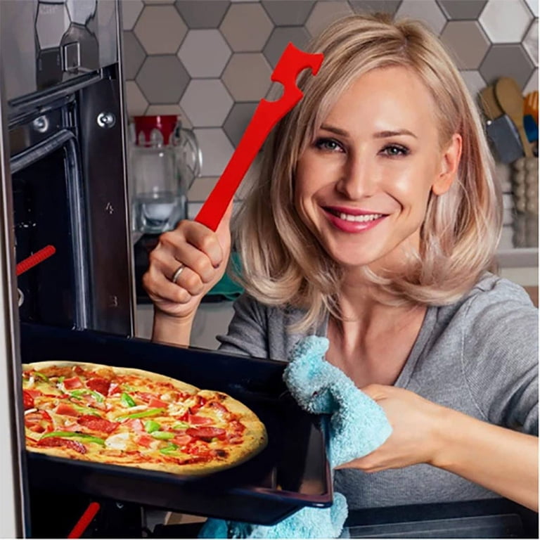 Hottest Rack Oven Toaster Bake Oven Push Pull Tool, Silicone Oven Rack Puller ...