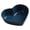 Dark Blue, variant on Dessert Dish Heart-shaped Stackable Drop Resistant Washable Sound Construction Pack Food Anti-deform Seasoning Plate for Dining Room