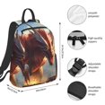 thumbnail image 2 of Easygdp Dragon Féroce Fury pour Sac à Dos Léger Décontracté Résistant pour Hommes et Femmes, 2 of 7