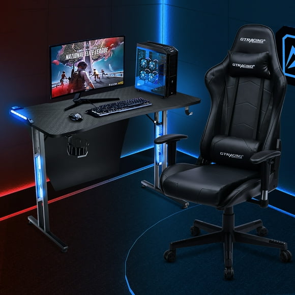 Light Up Gaming Desk