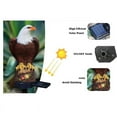 thumbnail image 3 of Solar Garden Light Resin Bald Eagle Figurine Dusk Dawn Yard Animal Stake Outdoor Decorative, 3 of 8
