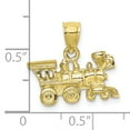 thumbnail image 4 of FJC Finejewelers 10k Yellow Gold 3d Locomotive Charm, 4 of 7