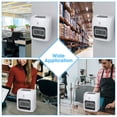 thumbnail image 2 of Yescom Employee Attendance Punch Time Clock Payroll Recorder LCD Display w/ 100 Cards, 2 of 11