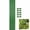 10set, variant on 10 Brackets + 10 Clips Plant Support Stakes Half Round Plant Stakes, Plant Stakes Orchid Stick with Clips, Garden Flower Support, Plant Cages for Tomato,Monstera, Peony, Hydrangea, Climbing