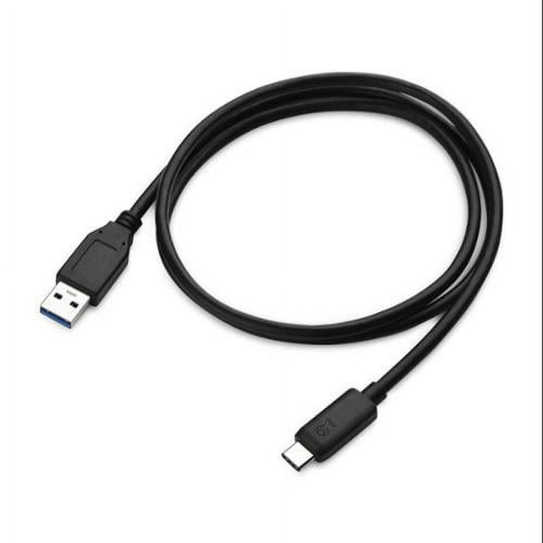 Cable USB Type C 3.1A-1 mètre avec ressorts de protection anti