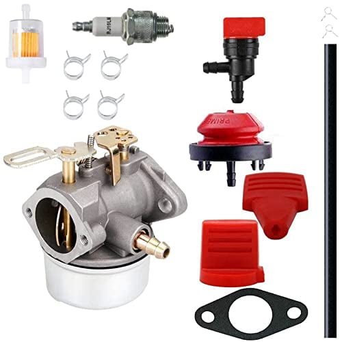 640052 Carburateur pour Tecumseh 8HP 9HP 10HP Souffleuse à Neige Souffleuse pour HMSK80 HMSK85 HMSK90 HMSK100 HMSK105 HMSK110 LH318SA LH358SA R
