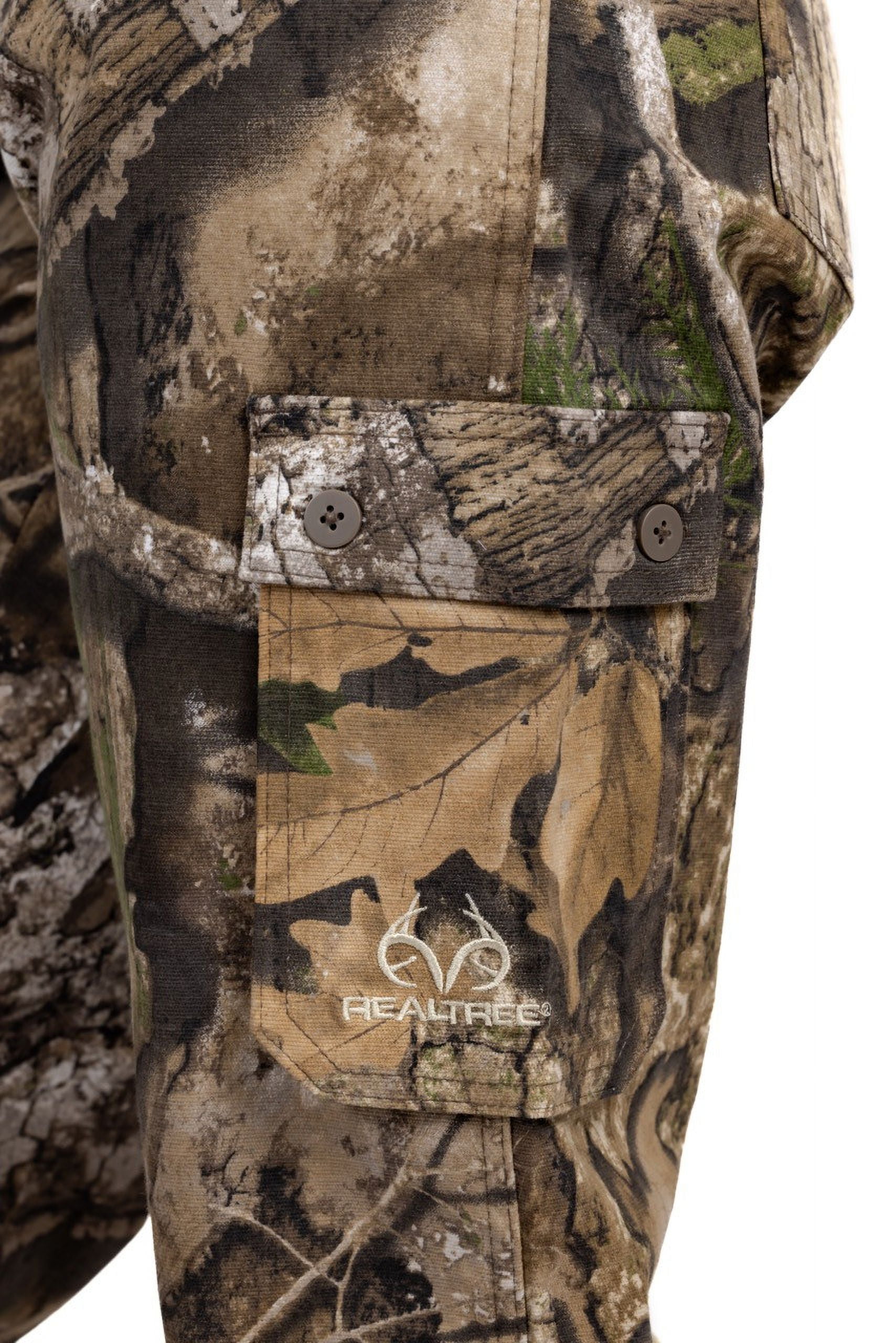 Realtree Women's APX Camo 6-Pocket Cargo Hunting Pants | Durable, Lightweight Outdoor Appare | Size M