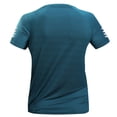 thumbnail image 3 of Men Summer Tops Polyester Spandex Long Sleeve Shirts Ling Sleeve Long Top Tan Short Men Spa Shirt Pack Athletic T Shirt Juniors Active Shirts Mens Fitted Small Blue 4XL, 3 of 3