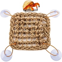 Hermit Crab L-Shaped Platform With Ladder - Climbing Toys Habitat Tank Accessories For Reptiles & Hamsters