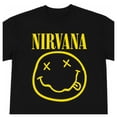 thumbnail image 3 of Playera Nirvana para Hombre, Cuello Redondo Manga Corta Negro Talla M, 3 of 4