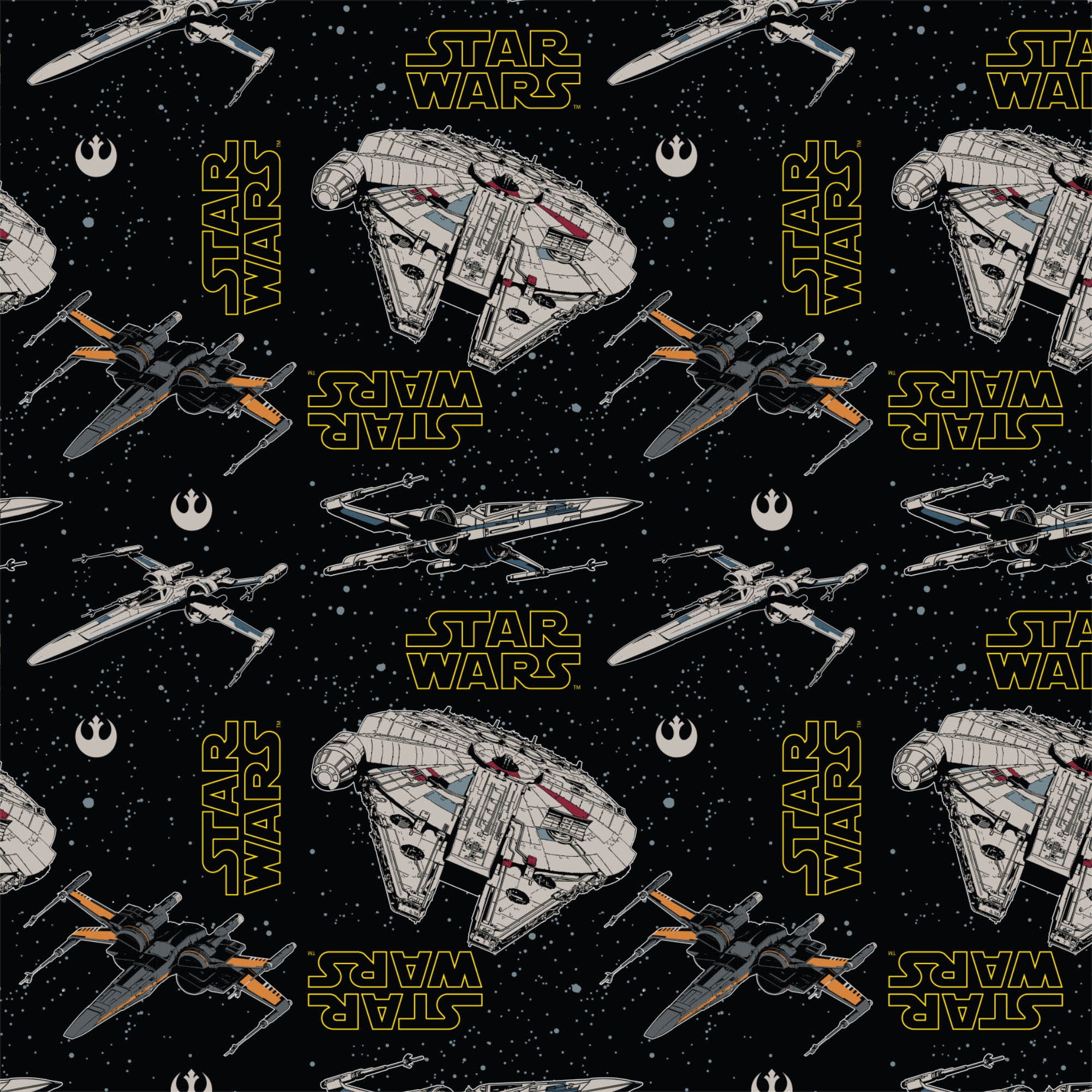 Star Wars Ships 2 Pack Of 54'X60' Precut Fleece