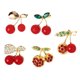 thumbnail image 1 of EeaseMX 5pcs elegantes broches de cerezo de diamantes de imitación broches de mujer broches de moda, 1 of 7