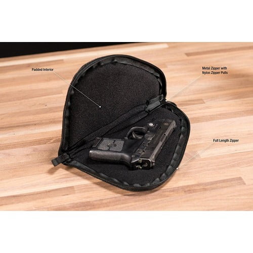 Smith & Wesson Accessories Defender Handgun Pistol Soft Carry Case (Small) - Black/Gray - 110018