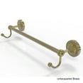 thumbnail image 3 of Allied Brass Prestige Regal 18'' Towel Bar with Integrated Hooks in Satin Chrome, 3 of 5