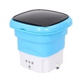 thumbnail image 1 of Guardoinrt Large Capacity Portable Washing Machine Foldable Underwear Socks Adjustable Washer Wash Machines Cleaning for Dormitory Blue Type 1, 1 of 6