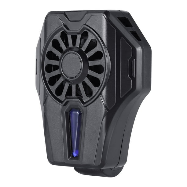 Black - Radiateur à vent puissant ABS pour Smartphone, ventilateur