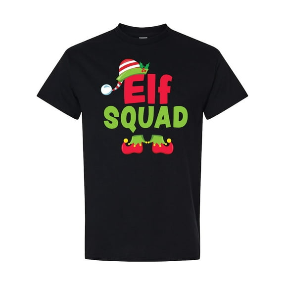 Inktastic Christmas Elf Squad T-Shirt