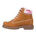 thumbnail image 3 of Deer Stags Kids' Mak2 Waterproof Work Boot - Dark Wheat/Pink - 3 Little Kid Medium, 3 of 9