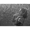 thumbnail image 2 of Nayyer Reza, Sayyed 24x19 Gold Ornate Wood Framed with Double Matting Museum Art Print Titled - Bath In Rain, 2 of 4