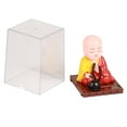thumbnail image 2 of Little Monk Figurine,Buddhist Monk Doll Solar Monk Figurine Solar Powered Monk Doll Proven Performance, 2 of 12