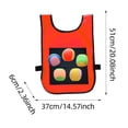 thumbnail image 2 of Sticky Game Outdoor Sports Activity With Catch Vest And Five For Kids Family Backyard Play, 2 of 7