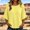 Gold, variant on Endives Women's Short Sleeve T-shirt Solid Color Bell Sleeve T Shirt Summer Top Casual Crewneck Half Sleeve Tee Loose Basic Top T Shirts for Women M