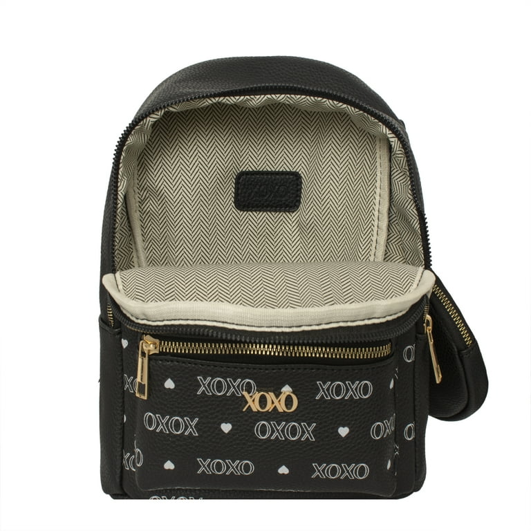 Women Designer Mini Backpack W-Monogram Print In Waterproof Vegan