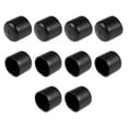 thumbnail image 4 of Rubber End Caps Vinyl Round Bolt Cap Cover Screw Thread Protectors, Black 23mm, 4 of 6