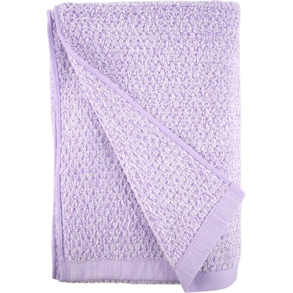 Everplush Serviette de Bain Séchage Rapide en Jacquard Diamant, Lot de 1, Lavande