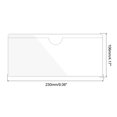 thumbnail image 2 of Unique Bargains Label Holder Sticky Pocket Sleeves, 9' x 4', Clear, 30 Count, 30 Pack, 2 of 6