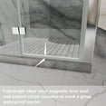 thumbnail image 4 of ES-DIY 34-35.5 in. W x 72 in. H Pivot Frameless Shower Door in Chorme Finish with Clear Glass, 4 of 7